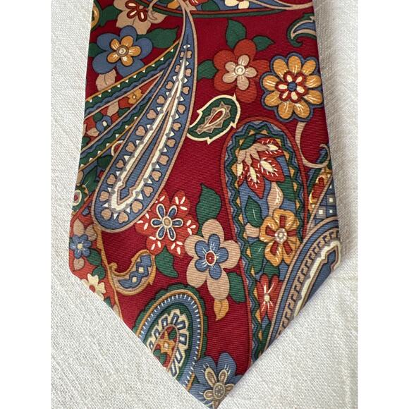 Liberty of London Other - Men’s‎ Liberty of London silk paisley tie fall colors US made